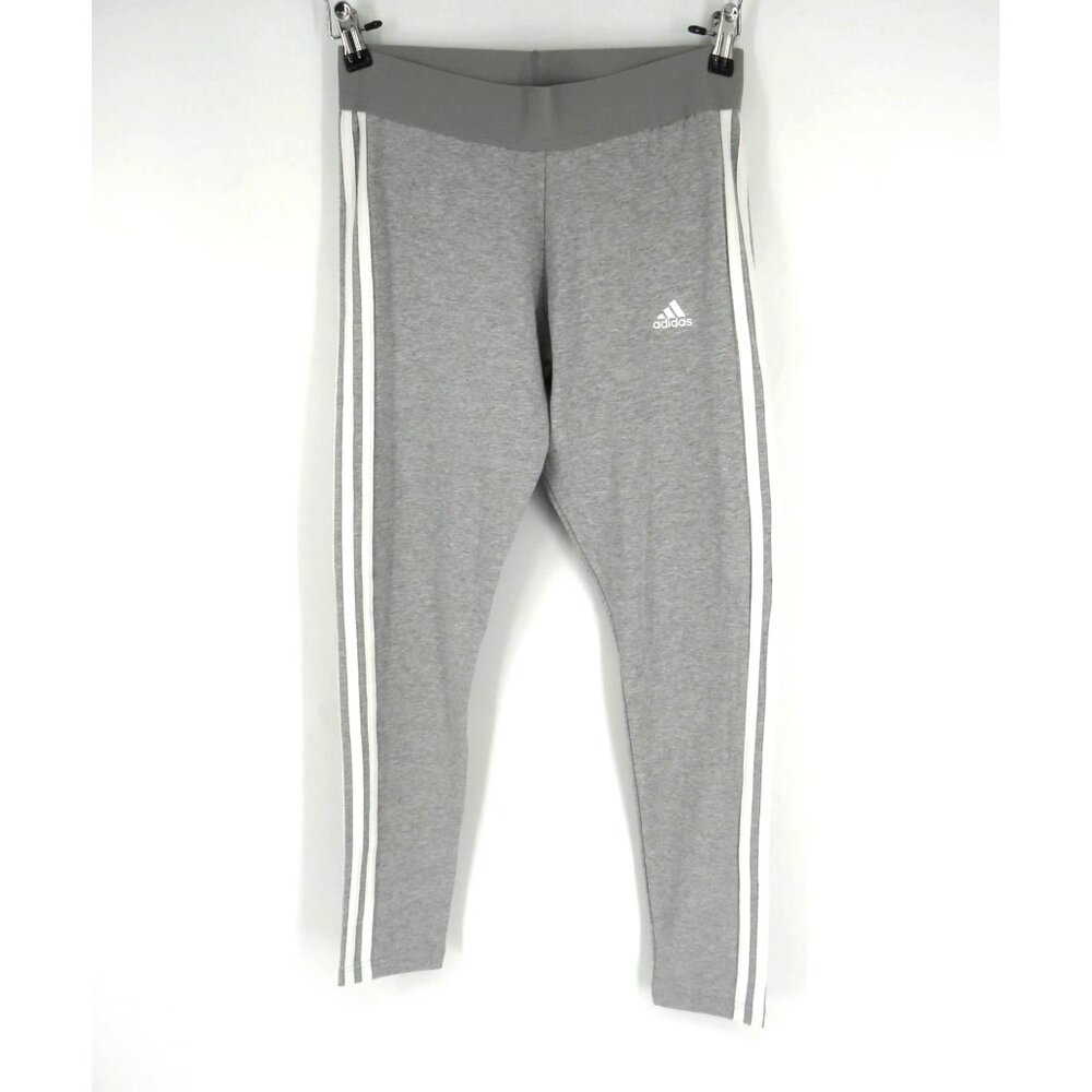 Adidas Women's Medium Grey Pants Leggings Medium NWT $40
